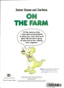 On the Farm Book PDF