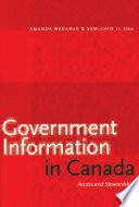 Government information in Canada : access and stewardship /