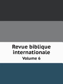 Read Pdf Revue biblique internationale