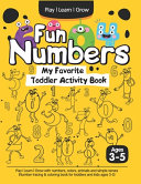 Fun Numbers  My Favorite Toddler Activity Book