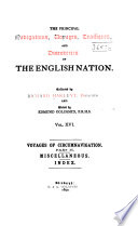 The Principal Navigations  Voyages  Traffiques  and Discoveries of the English Nation