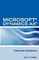 Microsoft« Dynamics Ax« Interview Questions