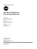 The Effect of Radiation on Selected Photographic Film