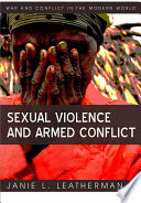 Sexual Violence and Armed Conflict Book