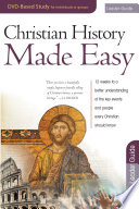 Christian History Made Easy Leader Guide Book
