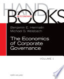 The Handbook of the Economics of Corporate Governance Book