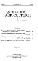 Canadian Journal of Agricultural Science
