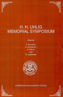 Proceedings of the H.H. Uhlig Memorial Symposium