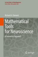 Mathematical Tools for Neuroscience