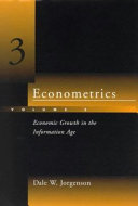 Econometrics: Economic growth in the information age