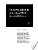 An Introduction to Soil Exploration for Small Dams