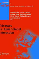 Advances in Human-Robot Interaction