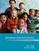 Abnormal Child Psychology Book