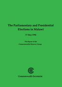 The National and Provincial Elections in South Africa, 2 June 1999