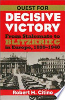 Quest for Decisive Victory Book