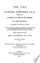 The Life of Samuel Johnson, L.L. D.