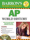Barron s AP World History with CD ROM Book