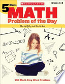5 Minute Math Problem of the Day Book