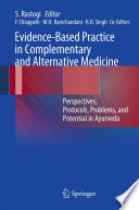 Evidence Based Practice in Complementary and Alternative Medicine