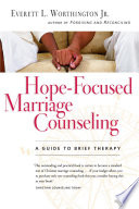 Hope Focused Marriage Counseling