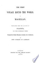 The First Voyage Round the World  by Magellan Book