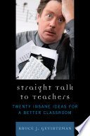 Straight Talk to Teachers