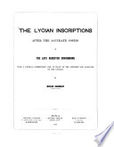 The Lycian Inscriptions