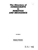 The Directory of Consultants in Robotics and Mechanics