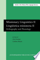 Missionary Linguistics II / Lingüística misionera II