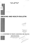 Smoking and Health Bulletin
