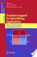 Database Support for Data Mining Applications
