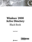 Windows 2000 Active Directory Black Book