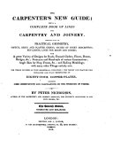 The Carpenter's New Guide ... The Seventh Edition, Corrected and Enlarged