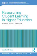 Researching Student Learning in Higher Education