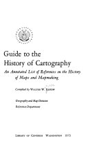 Guide To The History Of Cartography