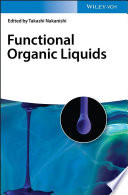 Functional Organic Liquids Book