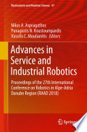 Advances in Service and Industrial Robotics Book