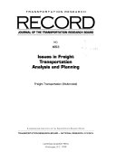 Transportation Research Record