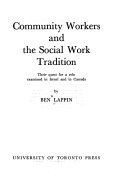 Community Workers and the Social Work Tradition