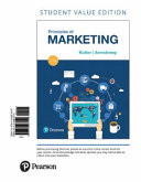 Principles of Marketing  Student Value Edition
