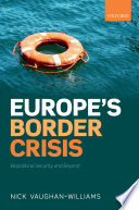Europe s Border Crisis Book