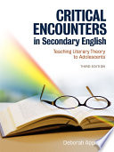 Critical Encounters in Secondary English Book