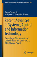 Recent Advances in Systems  Control and Information Technology