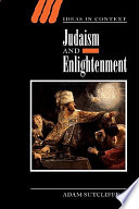 Judaism and Enlightenment Book