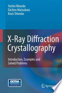 X Ray Diffraction Crystallography Book