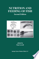 Nutrition and Feeding of Fish Book