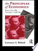 The Principles of Economics Book