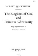The Kingdom of God and Primitive Christianity