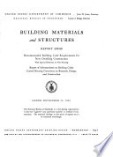 Recommended Building Code Requirements for New Dwelling Construction with Special Reference to War Housing Book