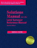 Solutions Manual for the Land Surveyor Reference Manual